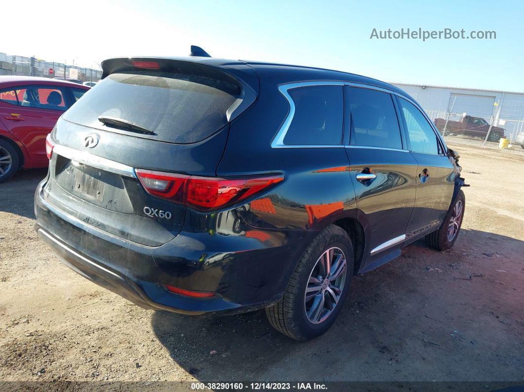 2020 Infiniti Qx60 Pure Черный vin: 5N1DL0MN8LC522534