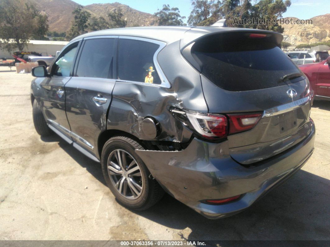 2020 Infiniti Qx60 Pure Gray vin: 5N1DL0MN8LC530763