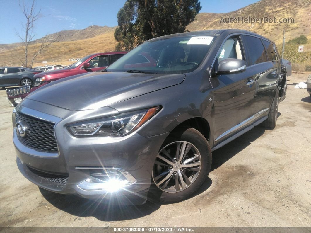 2020 Infiniti Qx60 Pure Gray vin: 5N1DL0MN8LC530763