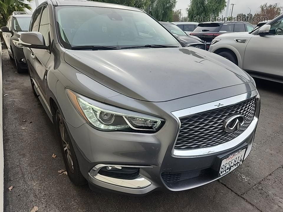 2020 Infiniti Qx60 Luxe/pure/special Edition Gray vin: 5N1DL0MN8LC534750