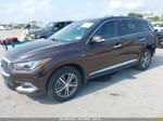 2020 Infiniti Qx60 Pure Brown vin: 5N1DL0MN8LC543156