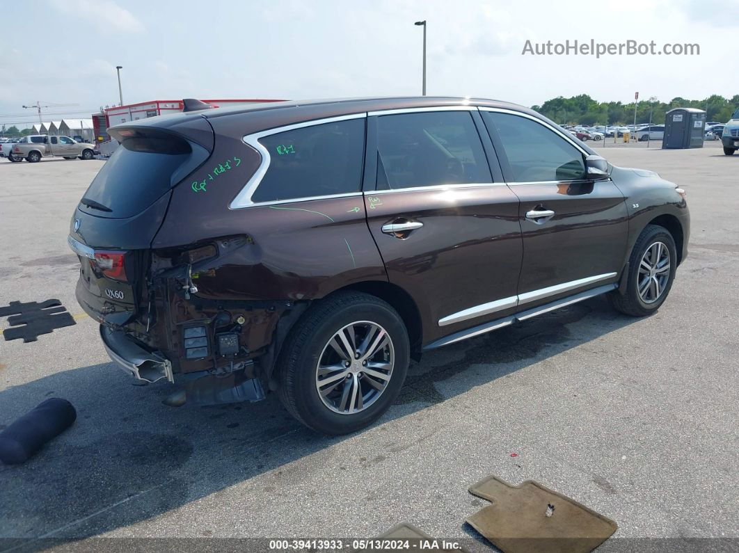 2020 Infiniti Qx60 Pure Brown vin: 5N1DL0MN8LC543156