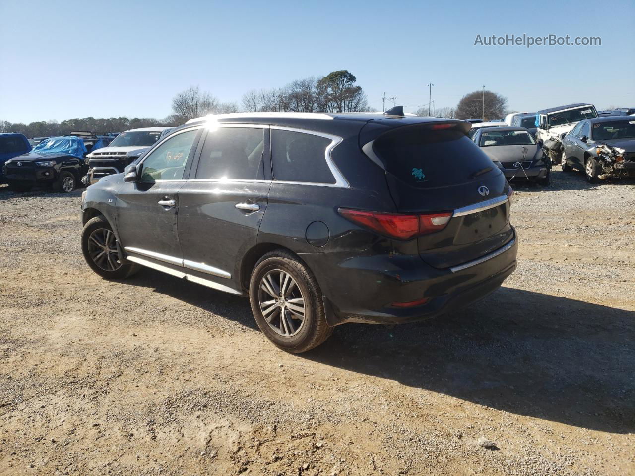 2017 Infiniti Qx60  Черный vin: 5N1DL0MN9HC507533