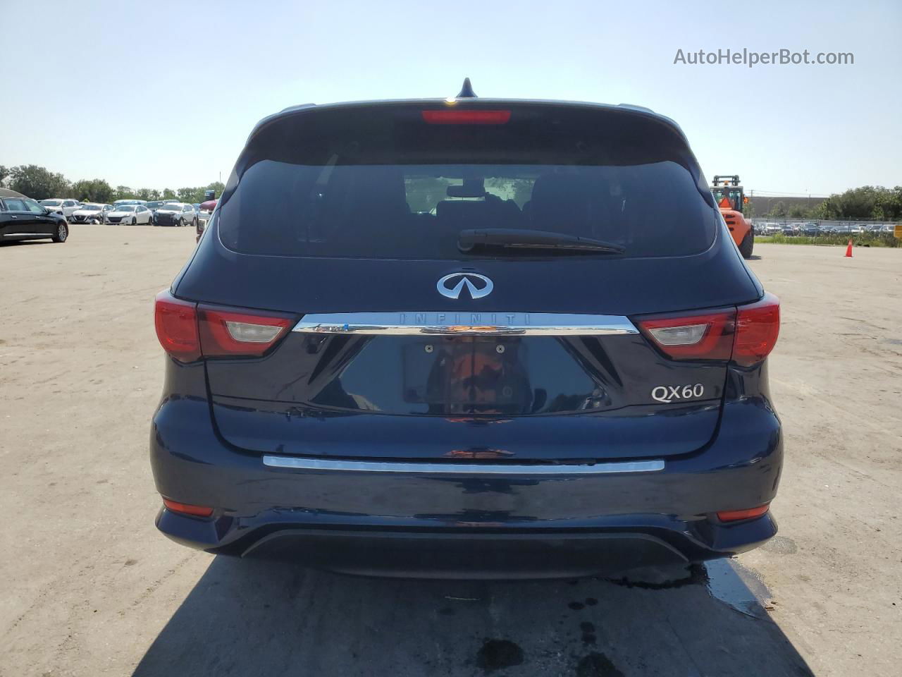 2017 Infiniti Qx60  Синий vin: 5N1DL0MN9HC520900