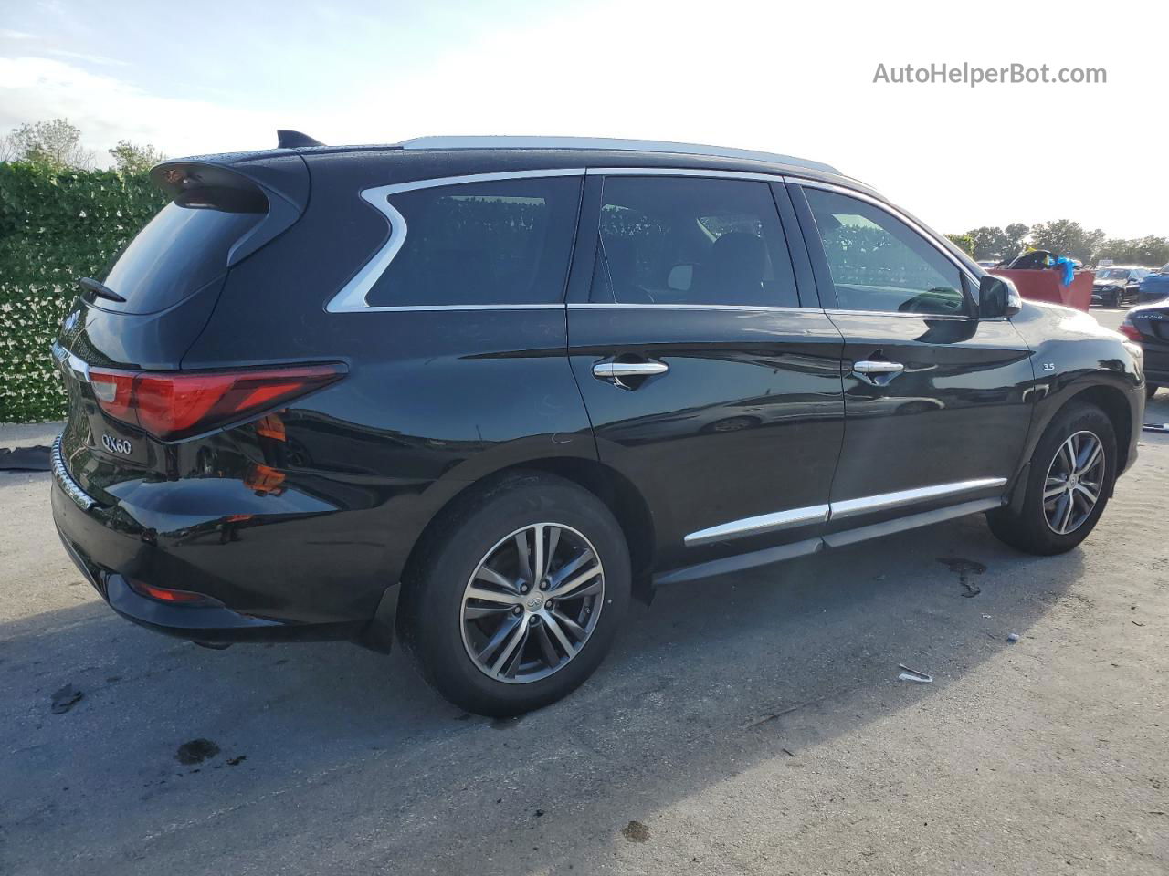 2017 Infiniti Qx60  Черный vin: 5N1DL0MN9HC553458