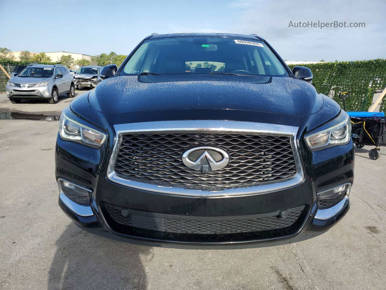 2017 Infiniti Qx60  Черный vin: 5N1DL0MN9HC553458