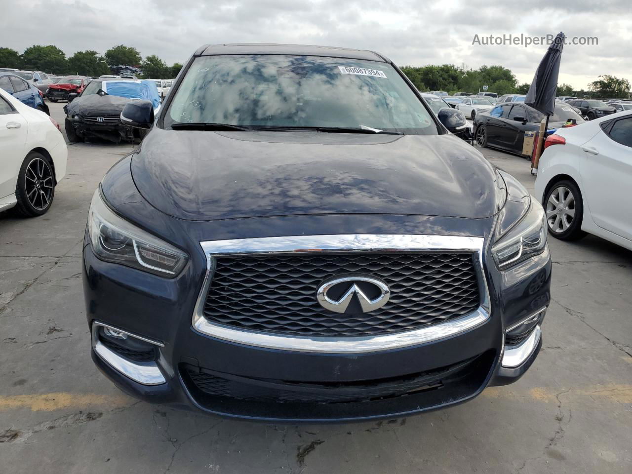 2020 Infiniti Qx60 Luxe Blue vin: 5N1DL0MN9LC514703