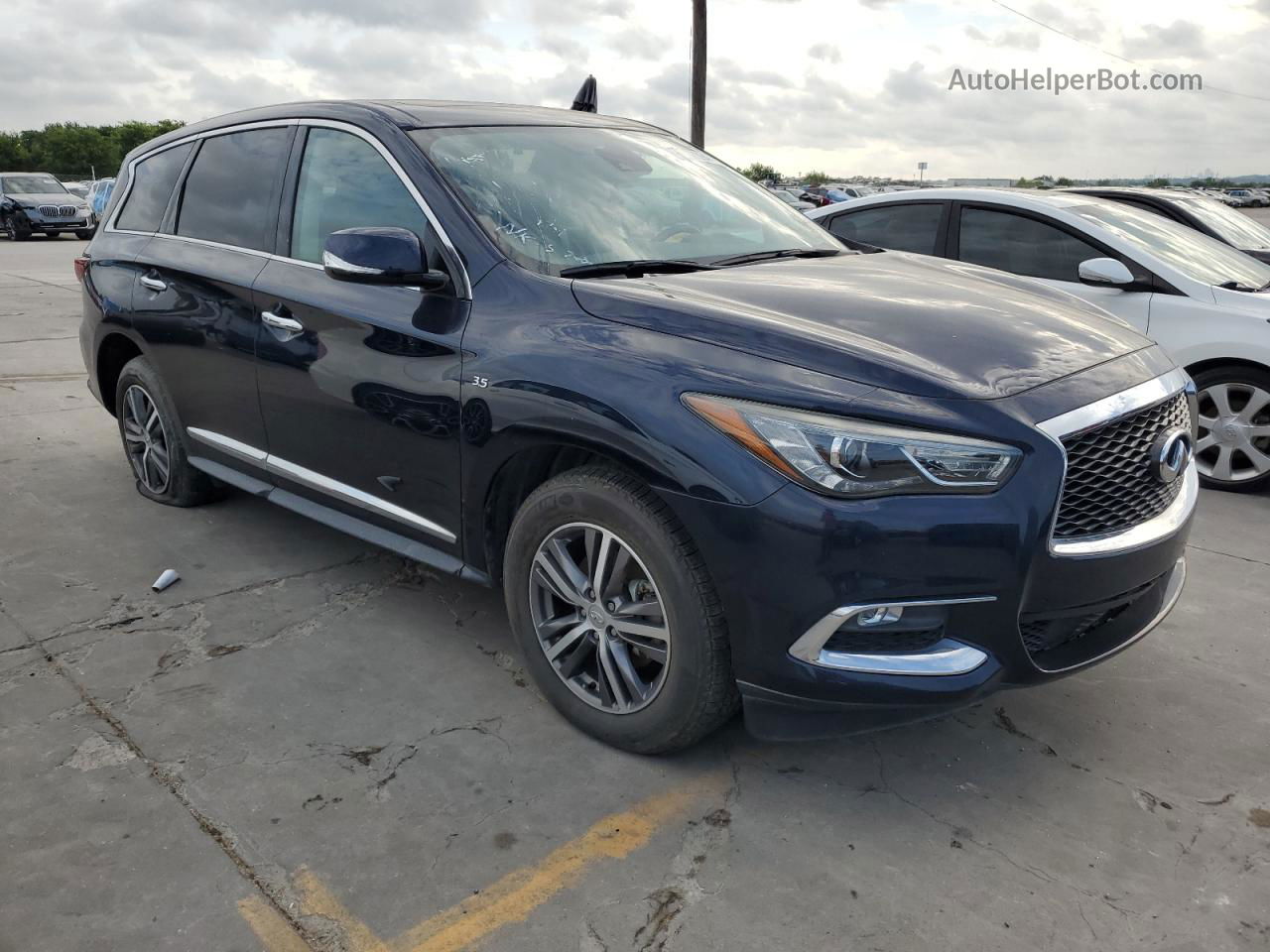 2020 Infiniti Qx60 Luxe Blue vin: 5N1DL0MN9LC514703