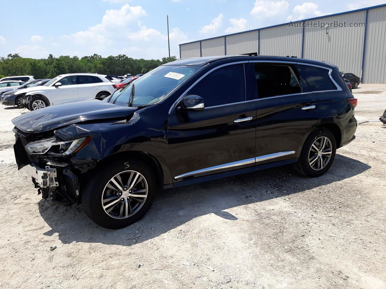 2017 Infiniti Qx60  Black vin: 5N1DL0MNXHC503684