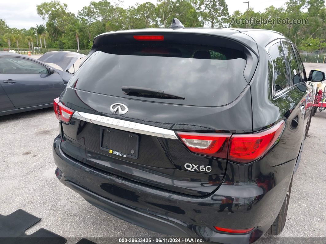 2017 Infiniti Qx60   Black vin: 5N1DL0MNXHC507685