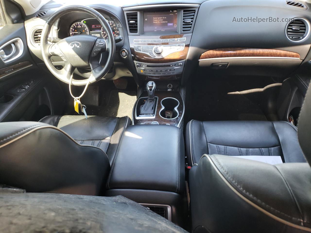 2017 Infiniti Qx60  Черный vin: 5N1DL0MNXHC524311