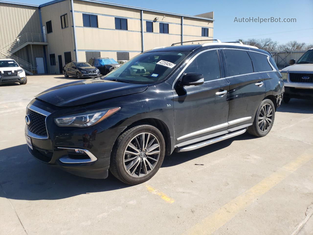 2017 Infiniti Qx60  Черный vin: 5N1DL0MNXHC524311