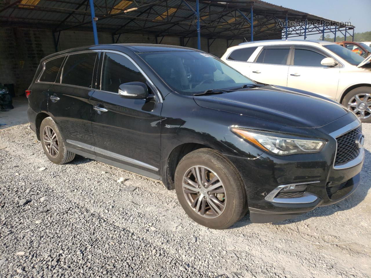 2017 Infiniti Qx60  Черный vin: 5N1DL0MNXHC527435