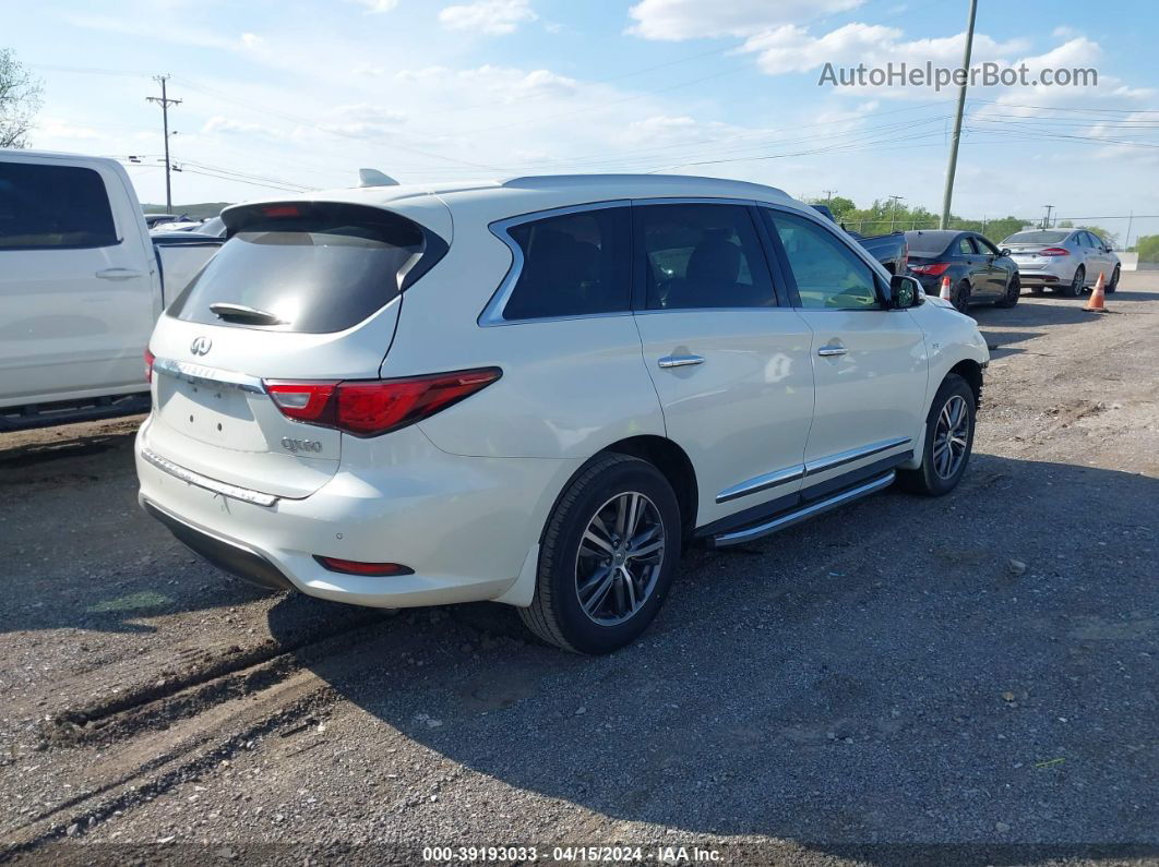 2017 Infiniti Qx60   White vin: 5N1DL0MNXHC556305