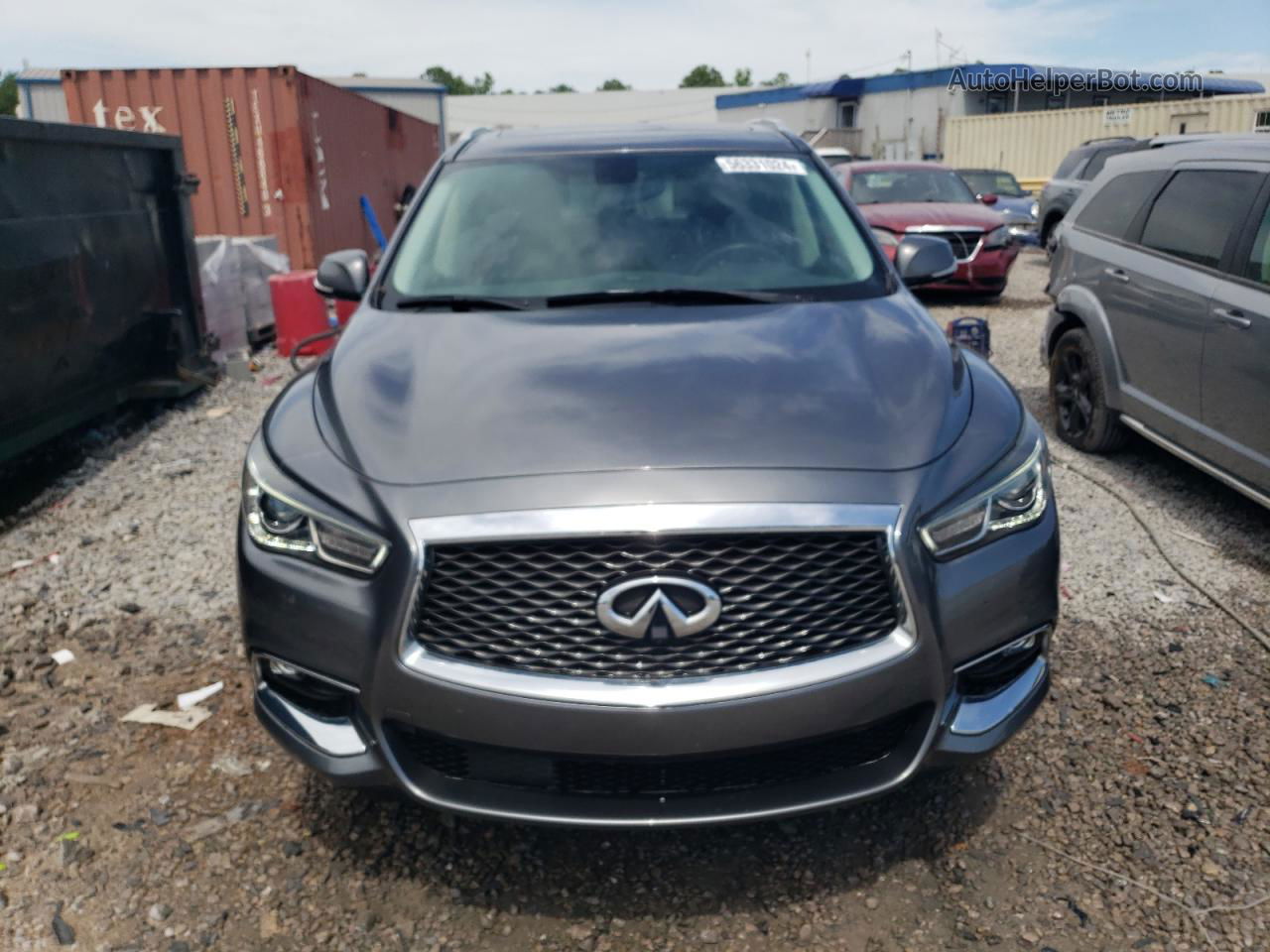 2017 Infiniti Qx60  Charcoal vin: 5N1DL0MNXHC559320