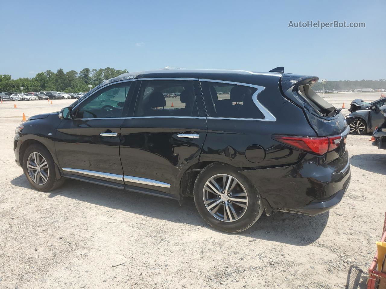 2020 Infiniti Qx60 Luxe Black vin: 5N1DL0MNXLC500518