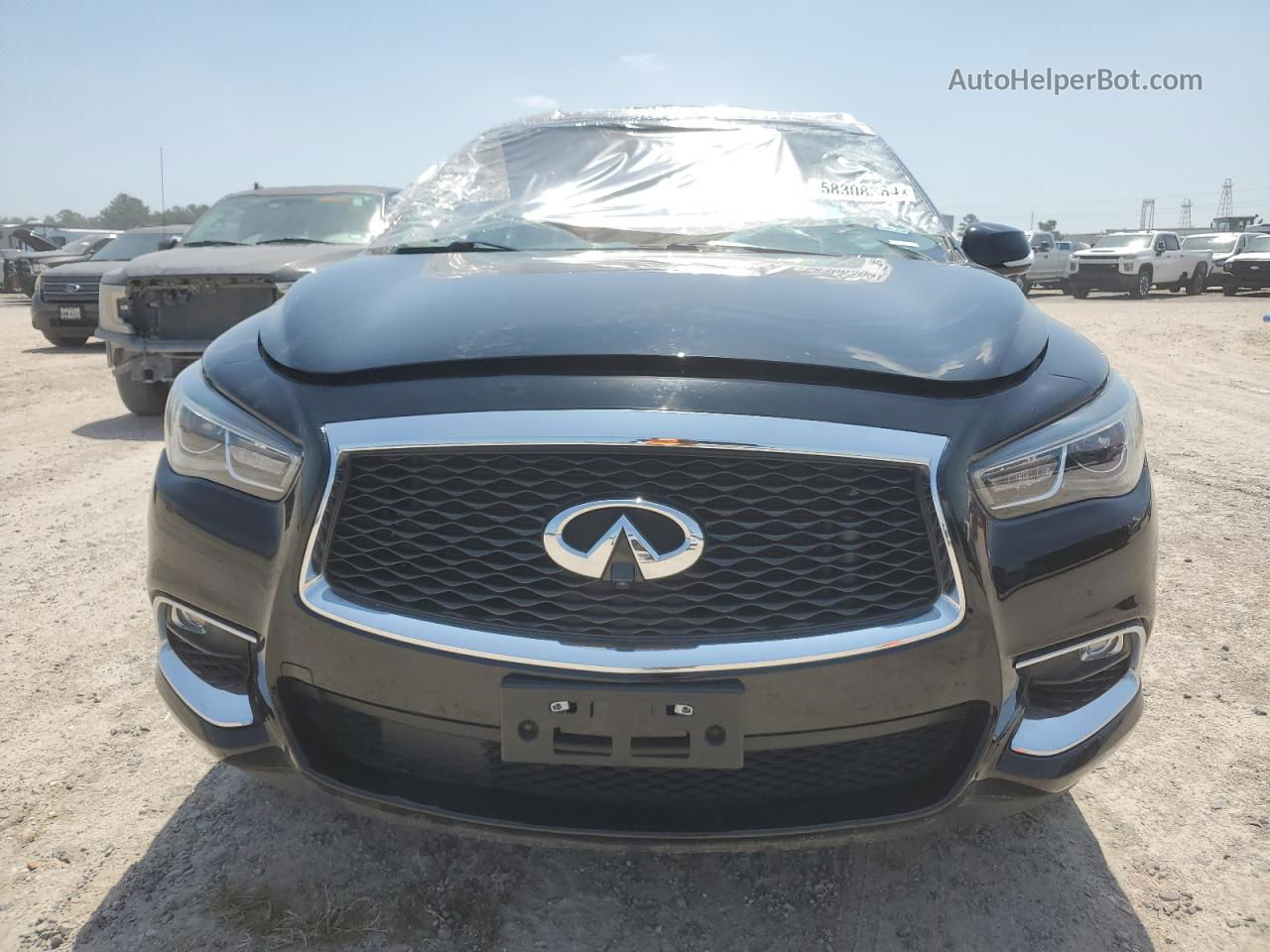 2020 Infiniti Qx60 Luxe Черный vin: 5N1DL0MNXLC500518