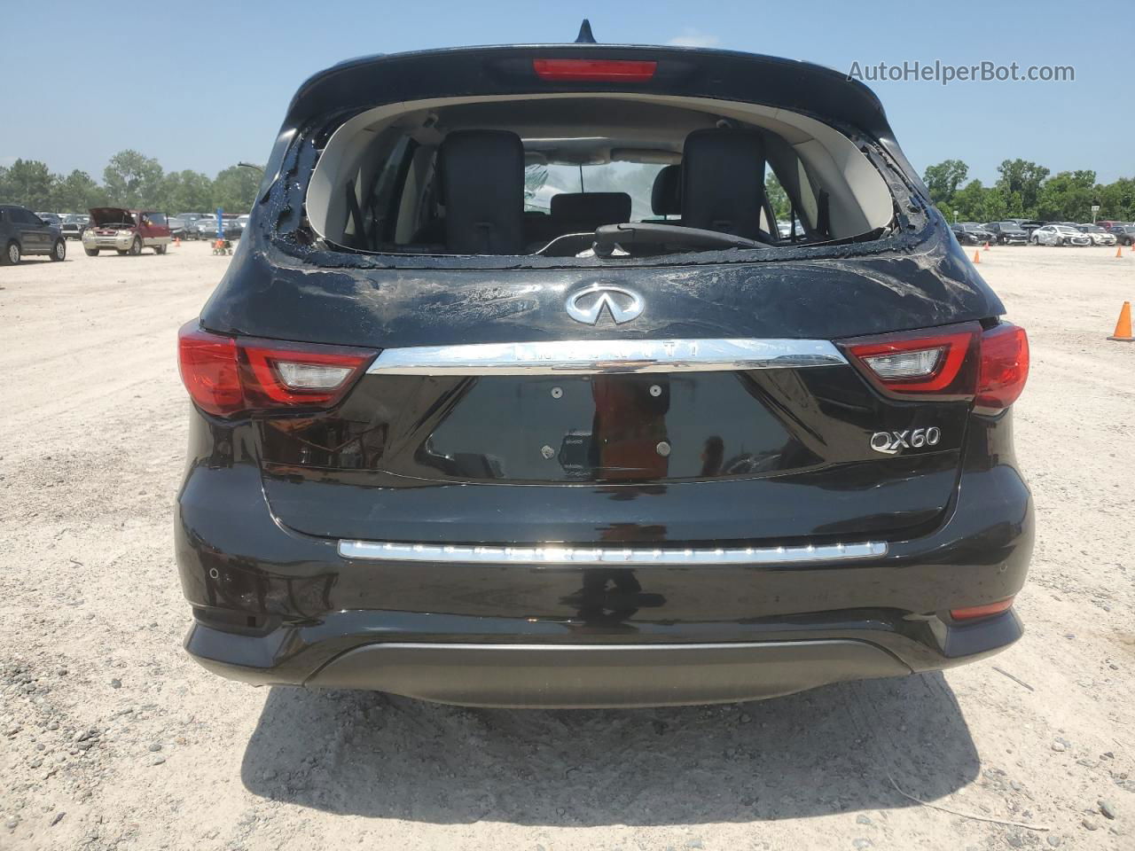 2020 Infiniti Qx60 Luxe Black vin: 5N1DL0MNXLC500518