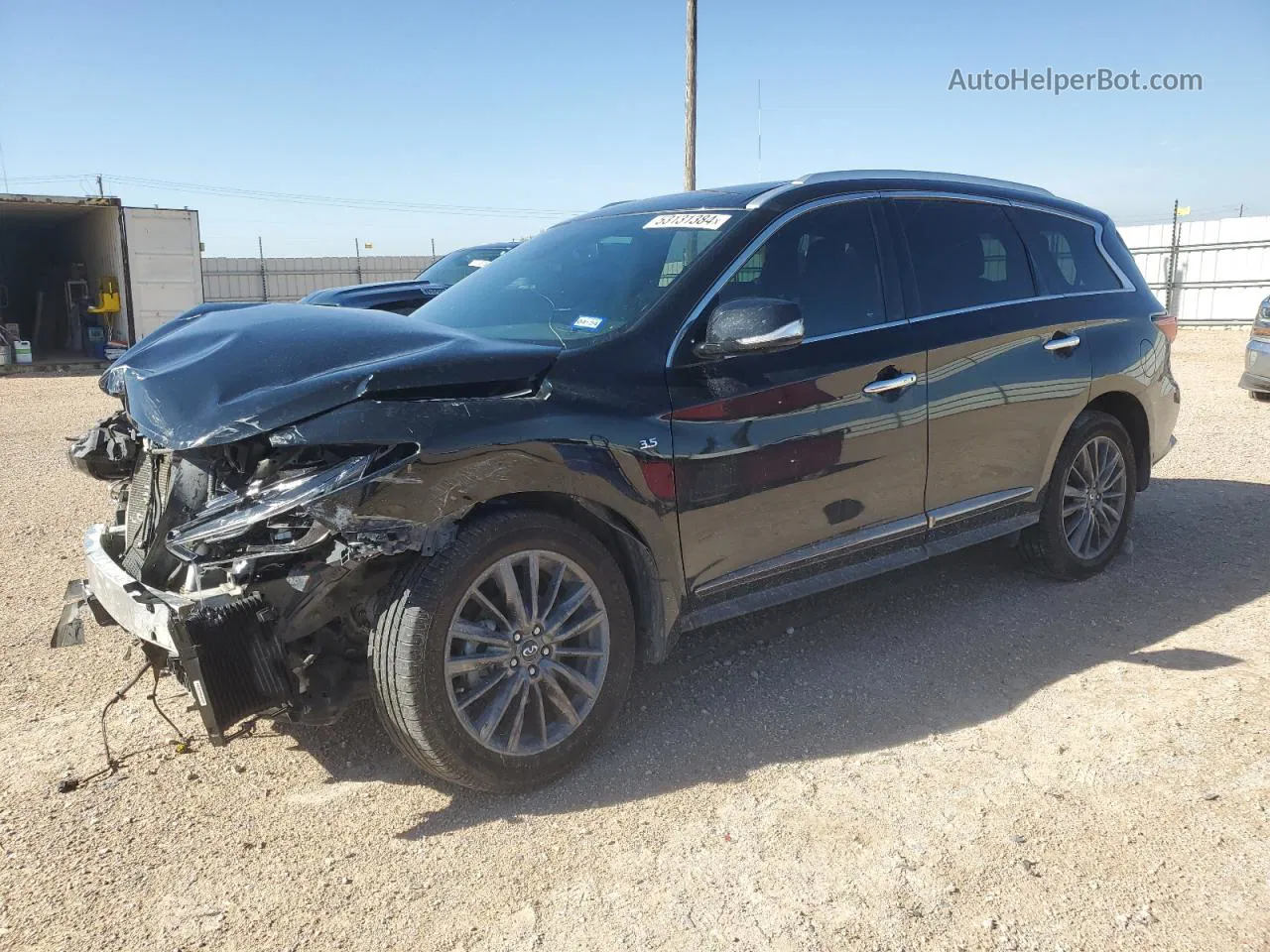 2020 Infiniti Qx60 Luxe Black vin: 5N1DL0MNXLC526679