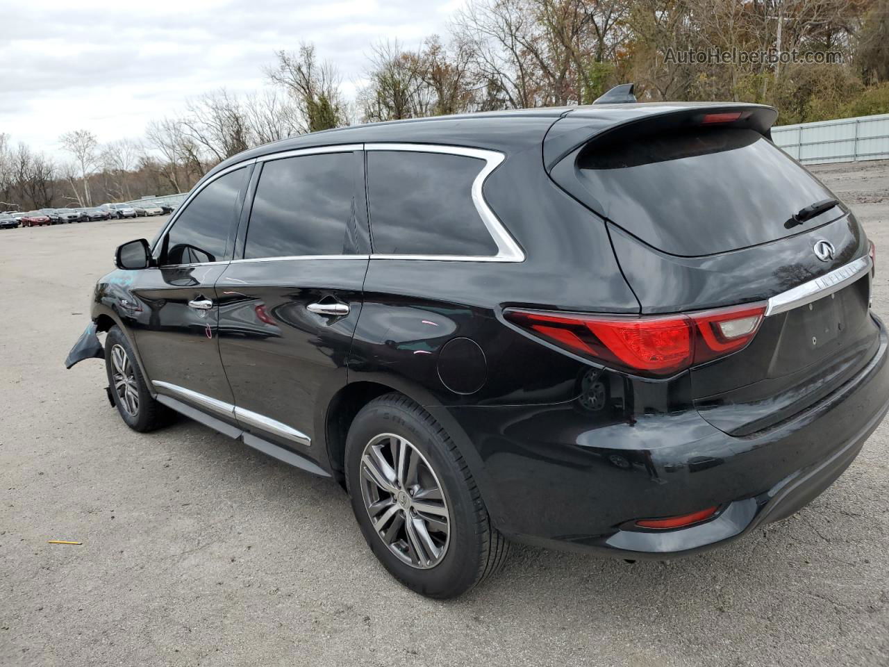 2020 Infiniti Qx60 Luxe Black vin: 5N1DL0MNXLC533048