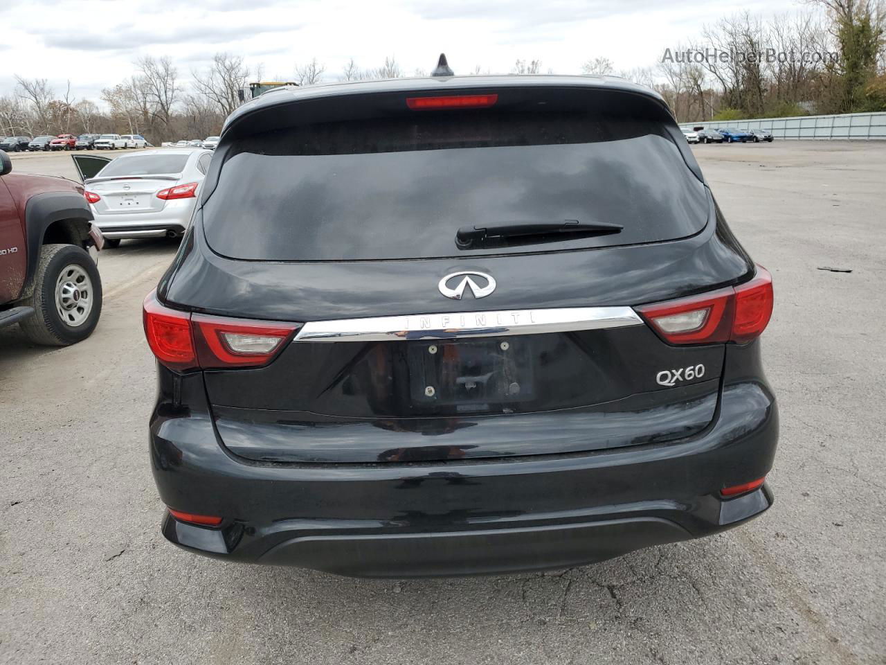 2020 Infiniti Qx60 Luxe Black vin: 5N1DL0MNXLC533048