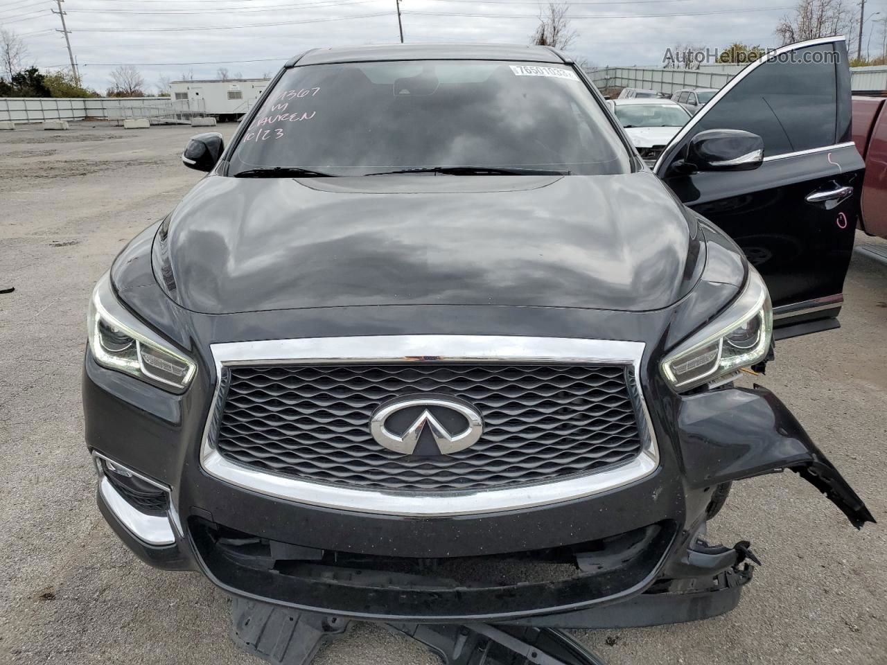 2020 Infiniti Qx60 Luxe Black vin: 5N1DL0MNXLC533048