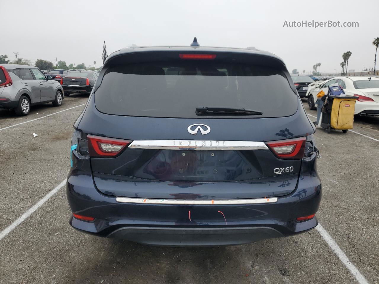 2020 Infiniti Qx60 Luxe Синий vin: 5N1DL0MNXLC535639