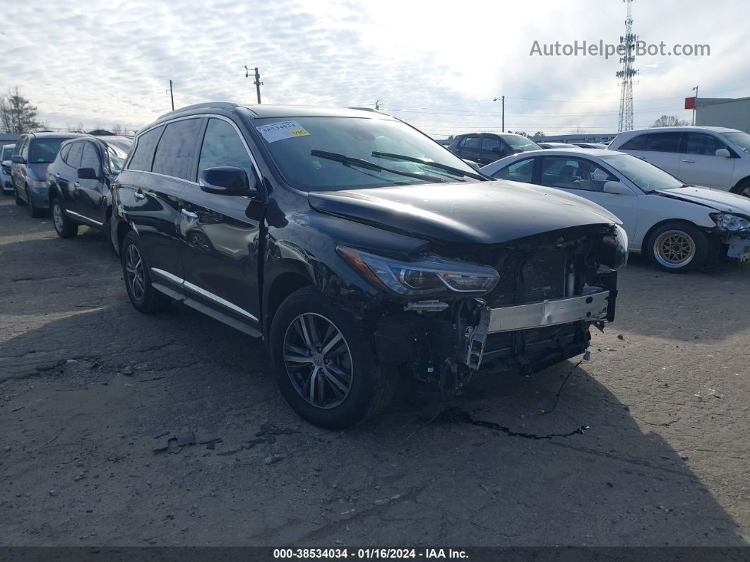 2020 Infiniti Qx60 Luxe Black vin: 5N1DL0MNXLC545720