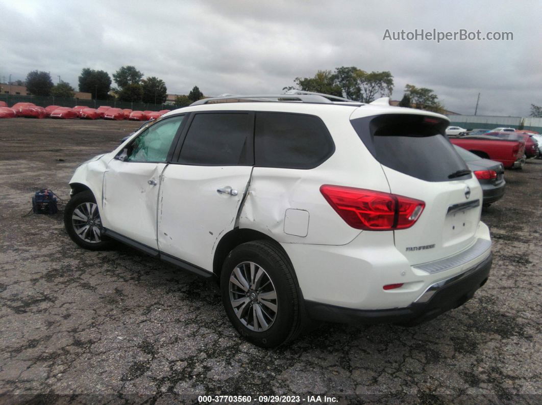 2020 Nissan Pathfinder S 4wd White vin: 5N1DR2AM0LC645699