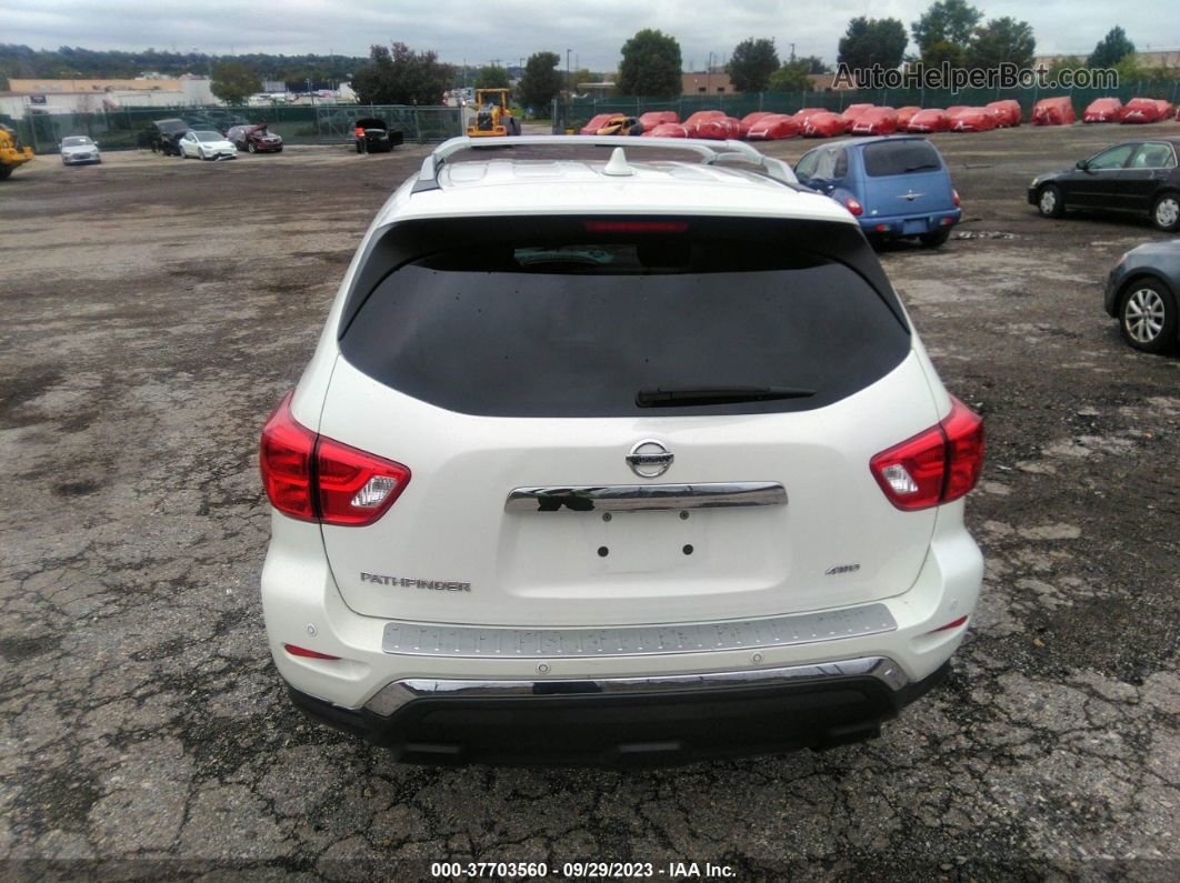 2020 Nissan Pathfinder S 4wd White vin: 5N1DR2AM0LC645699