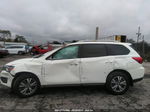 2020 Nissan Pathfinder S 4wd White vin: 5N1DR2AM0LC645699