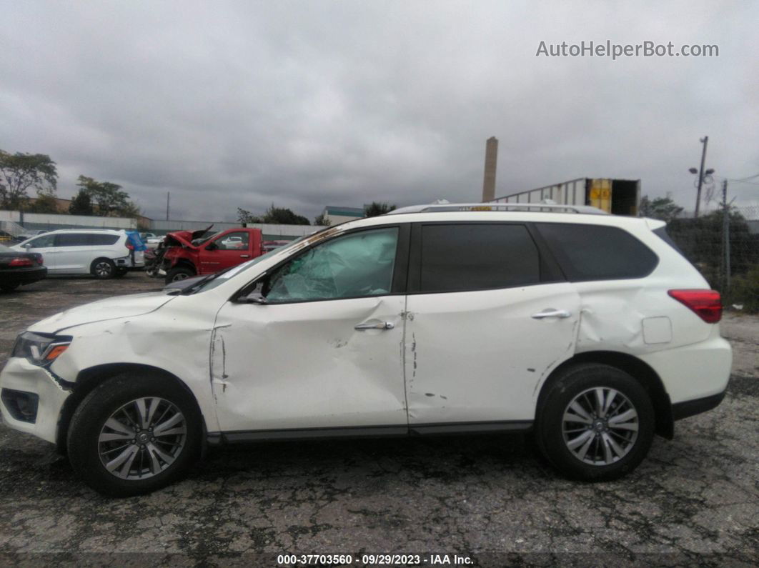 2020 Nissan Pathfinder S 4wd White vin: 5N1DR2AM0LC645699