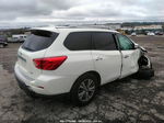 2020 Nissan Pathfinder S 4wd White vin: 5N1DR2AM0LC645699