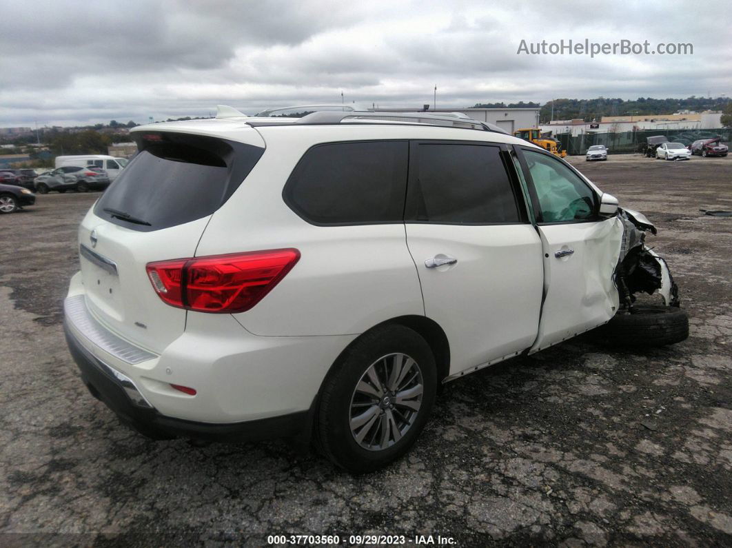 2020 Nissan Pathfinder S 4wd White vin: 5N1DR2AM0LC645699