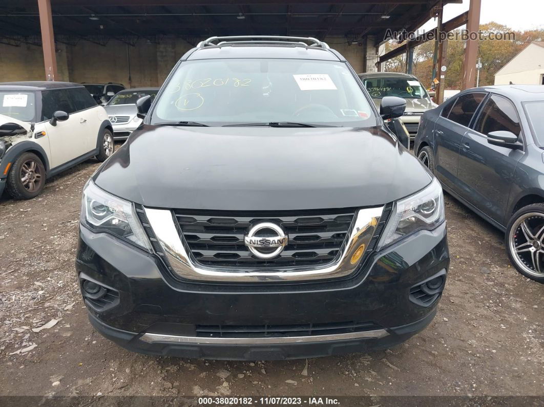 2020 Nissan Pathfinder S 4wd Black vin: 5N1DR2AM1LC598411