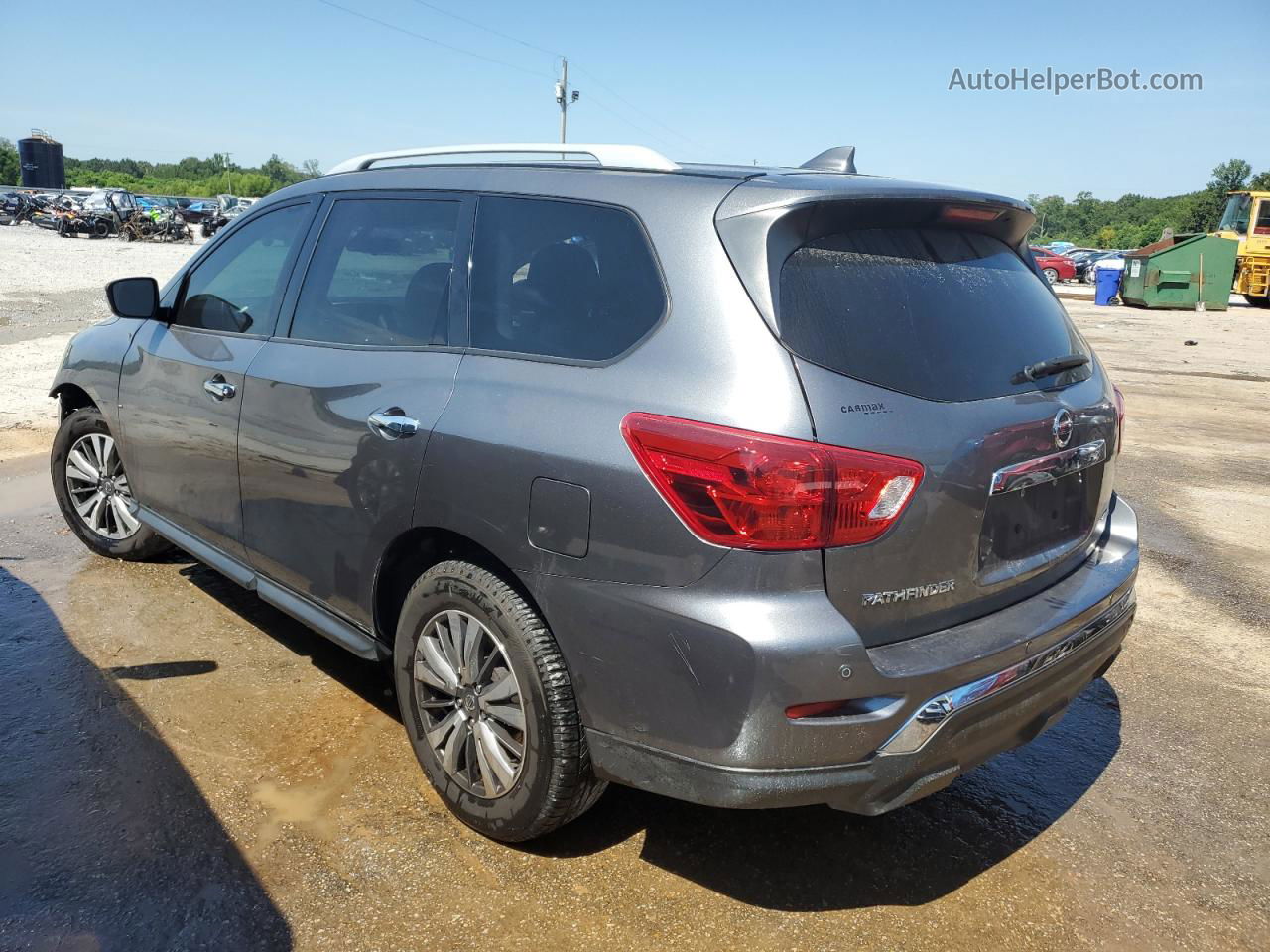 2020 Nissan Pathfinder S Gray vin: 5N1DR2AM1LC622271