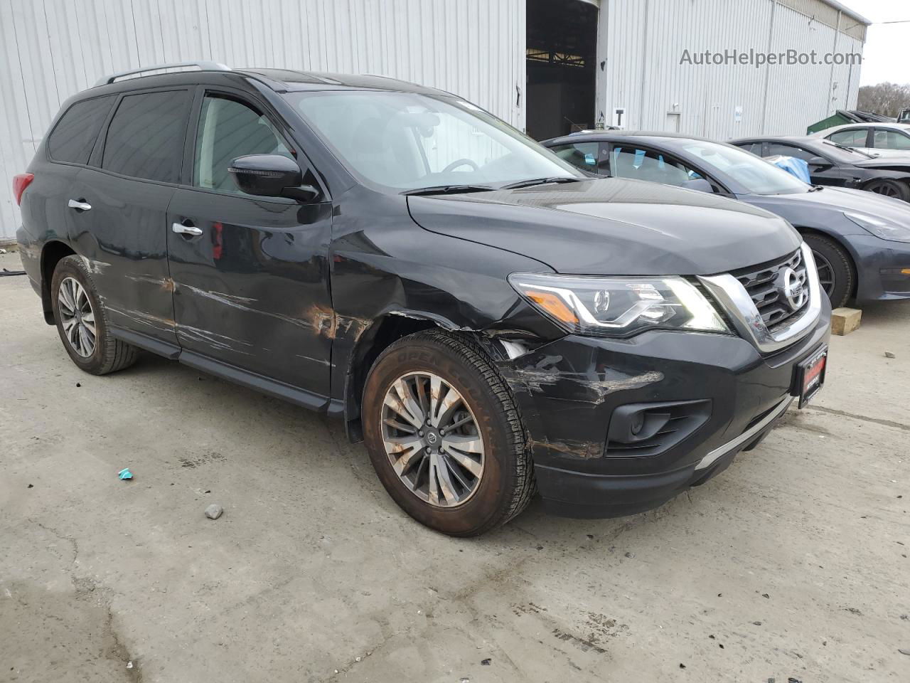 2020 Nissan Pathfinder S Black vin: 5N1DR2AM2LC636616