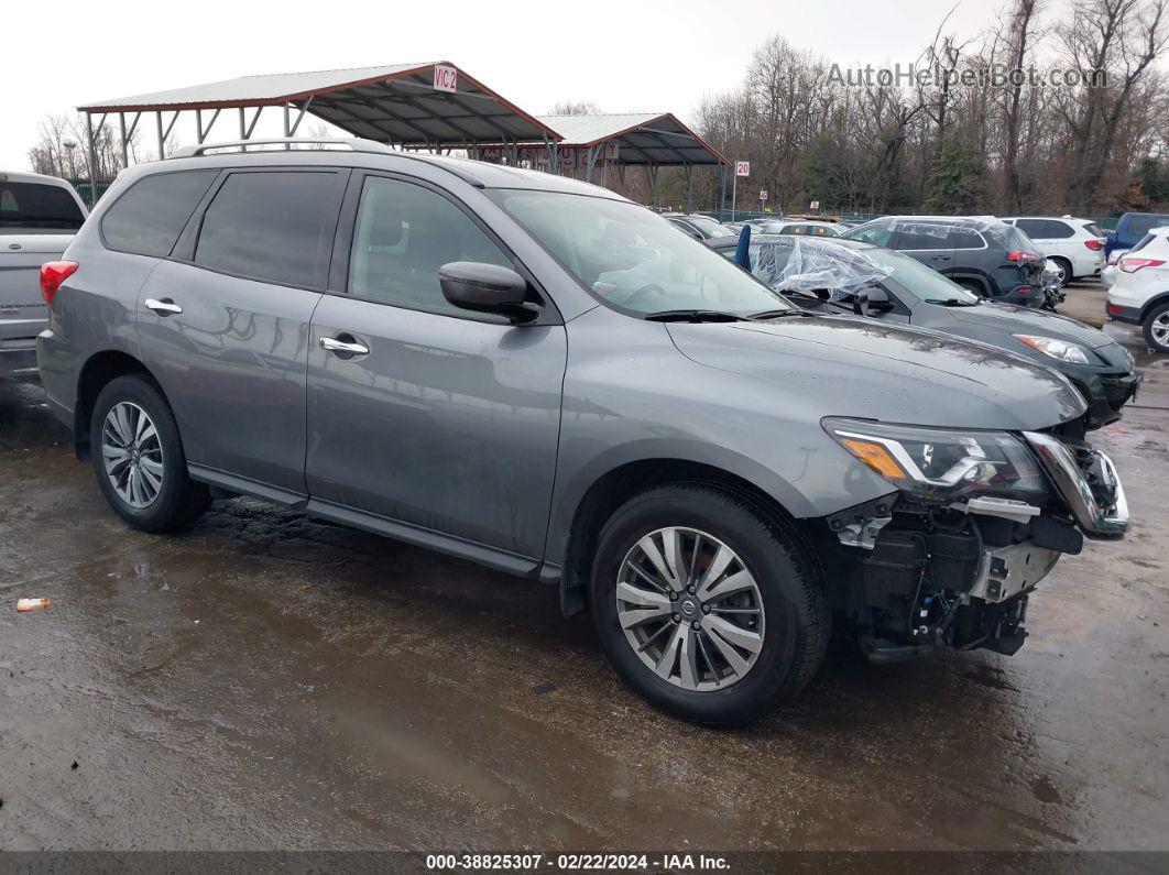 2020 Nissan Pathfinder S 4wd Gray vin: 5N1DR2AM2LC641783