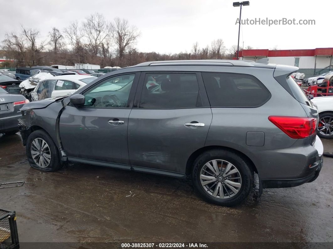 2020 Nissan Pathfinder S 4wd Gray vin: 5N1DR2AM2LC641783