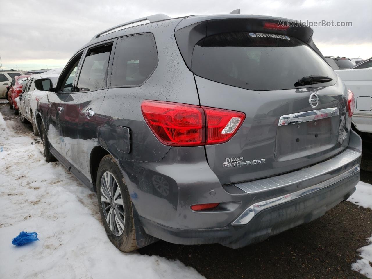 2020 Nissan Pathfinder S Gray vin: 5N1DR2AM2LC642187