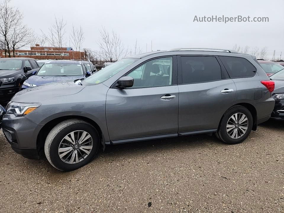 2020 Nissan Pathfinder S Gray vin: 5N1DR2AM5LC630714