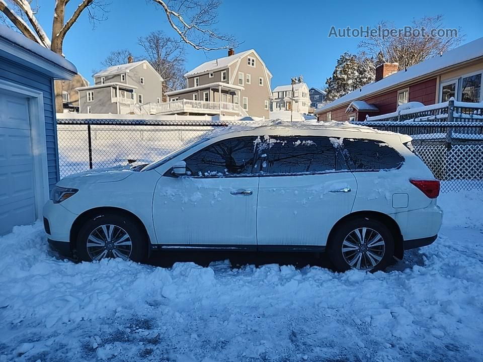 2020 Nissan Pathfinder S White vin: 5N1DR2AM7LC640757