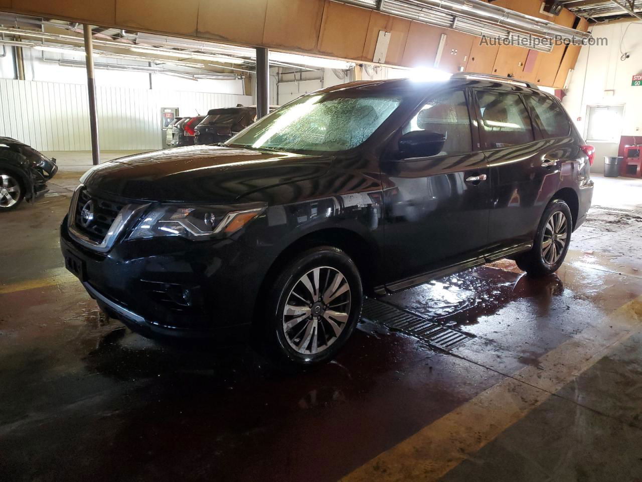 2020 Nissan Pathfinder S Black vin: 5N1DR2AM8LC613325