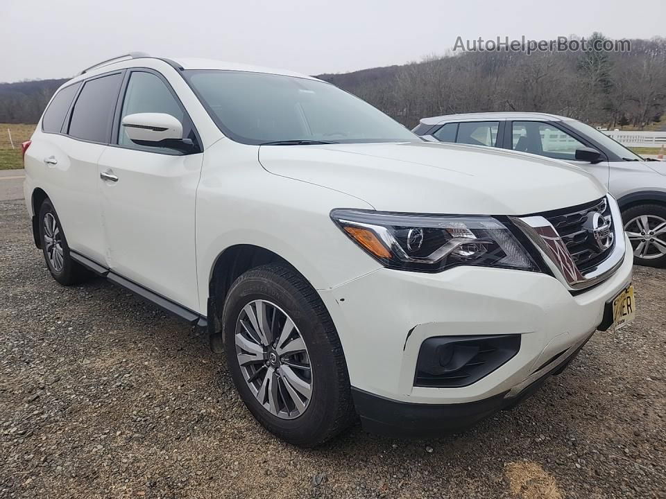 2020 Nissan Pathfinder S White vin: 5N1DR2AM9LC649623