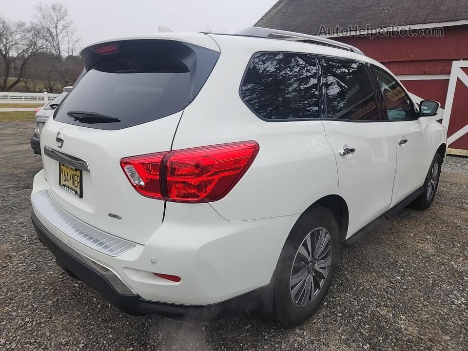 2020 Nissan Pathfinder S White vin: 5N1DR2AM9LC649623