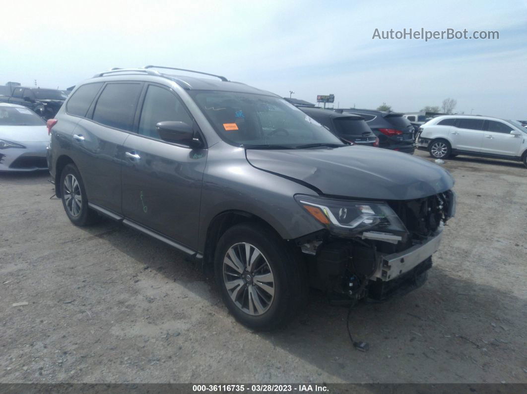 2020 Nissan Pathfinder S Gray vin: 5N1DR2AN0LC638602
