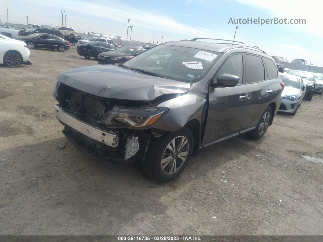 2020 Nissan Pathfinder S Gray vin: 5N1DR2AN0LC638602