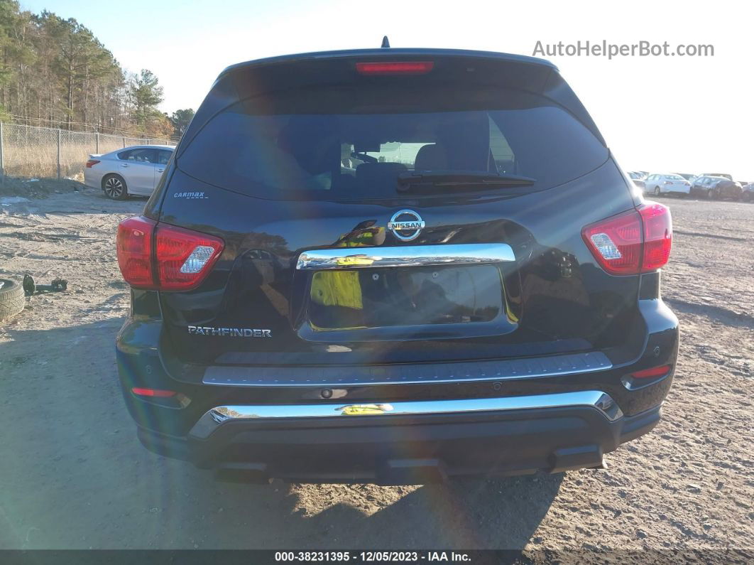 2020 Nissan Pathfinder S 2wd Black vin: 5N1DR2AN0LC651351