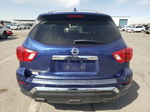 2020 Nissan Pathfinder S Blue vin: 5N1DR2AN1LC597977