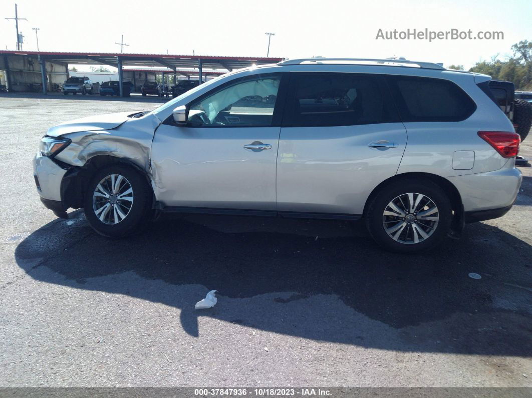 2020 Nissan Pathfinder S Silver vin: 5N1DR2AN1LC618701